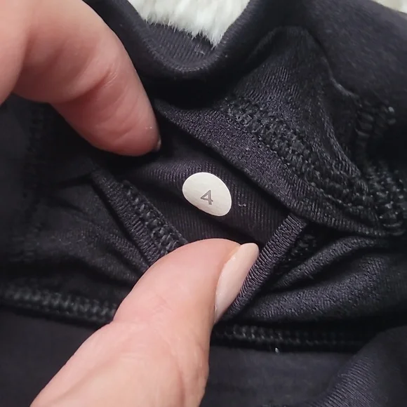 Lululemon Black Heathered Light Blue Astro Pant - Picture 6 of 7